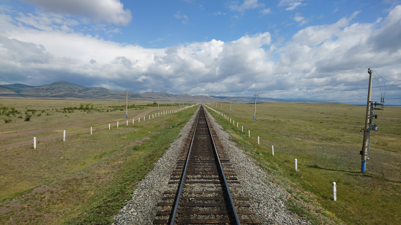 On the way to Ulaanbaatar