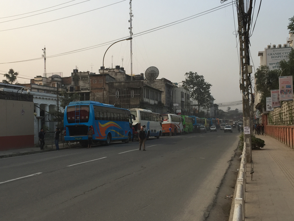 On the way to Pokhara