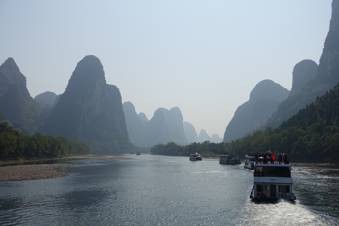 Li River cruise from Guilin to Yangshuo