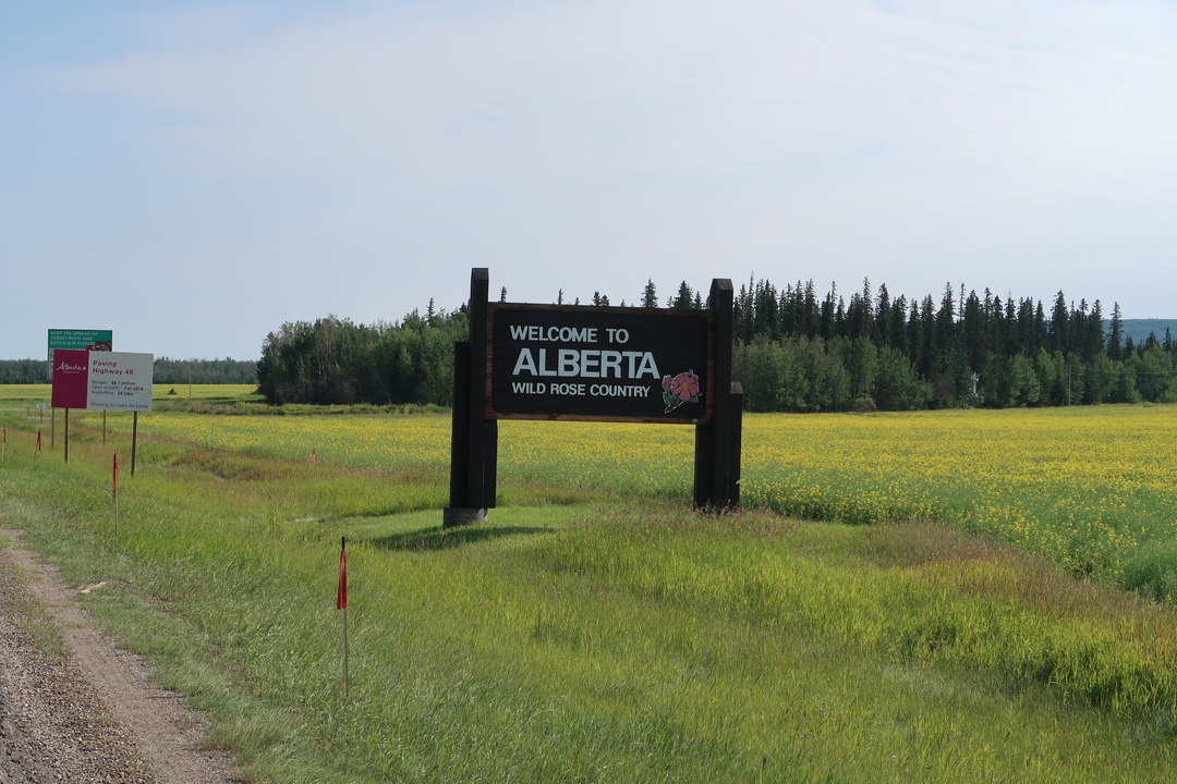 Fort St. John to Edmonton